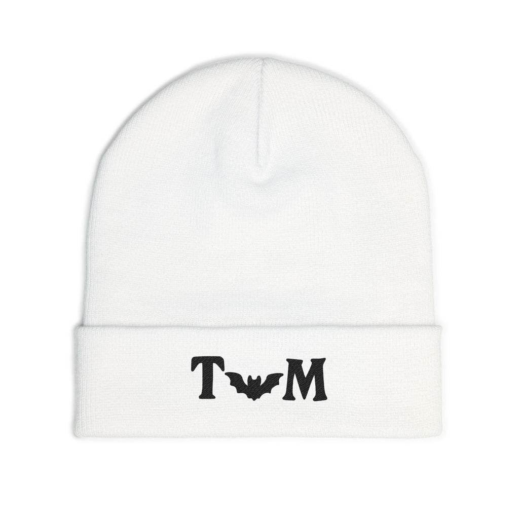THE DARK N LIGHT BEANIE | WHITE
