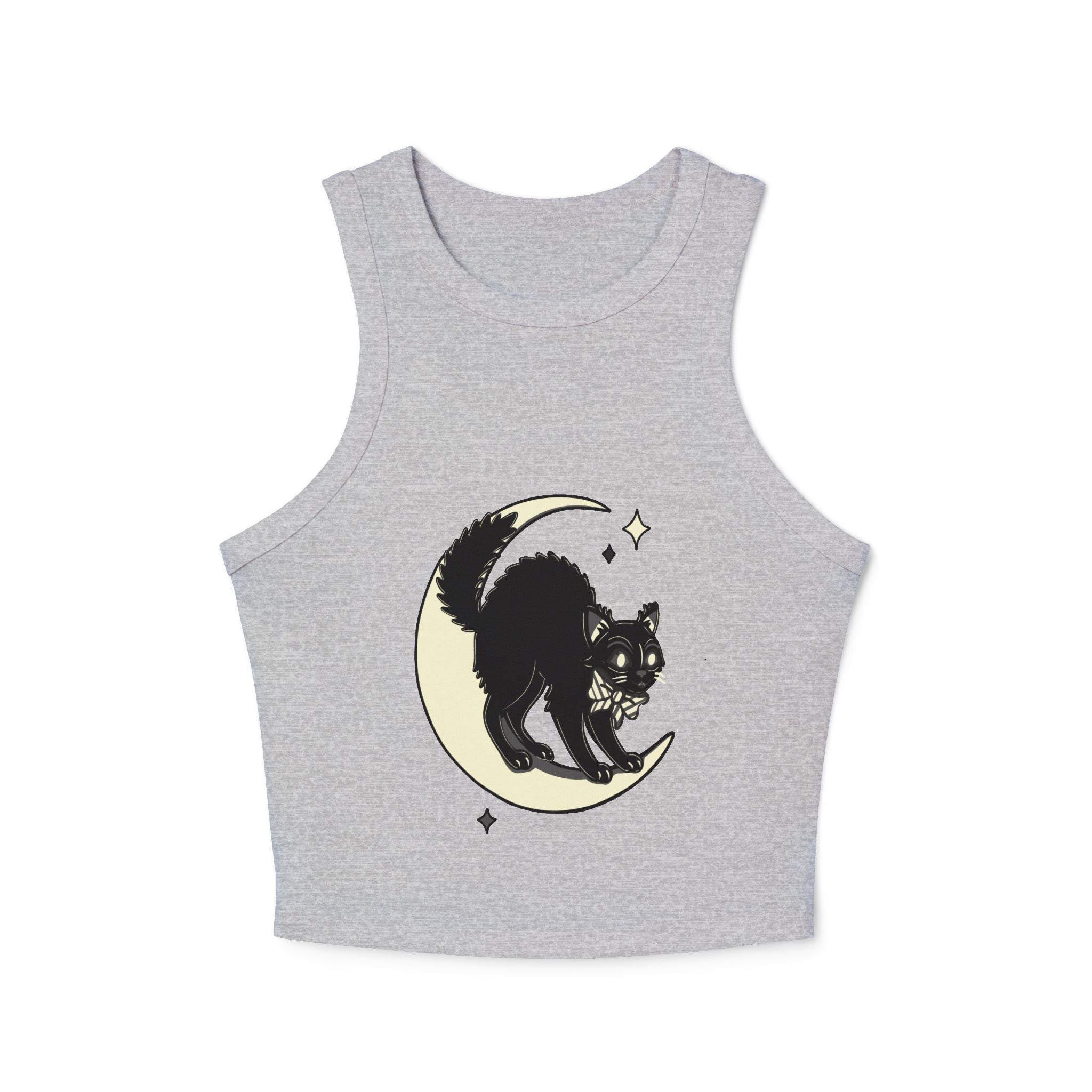 FRIGHT NITE RIBBED TANK